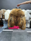 Women's Long-Hair Fur Short Jacket - product view